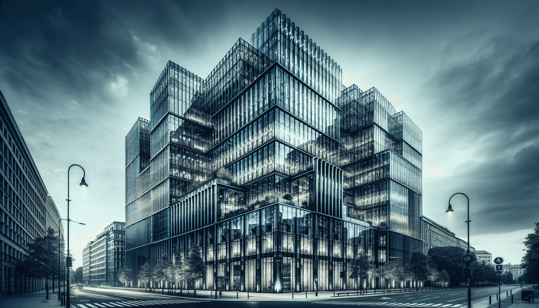 Modern office building Warsaw